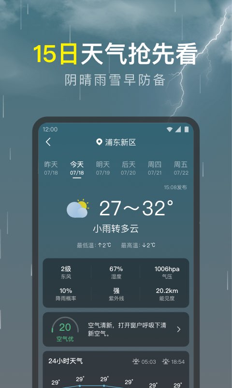 识雨天气